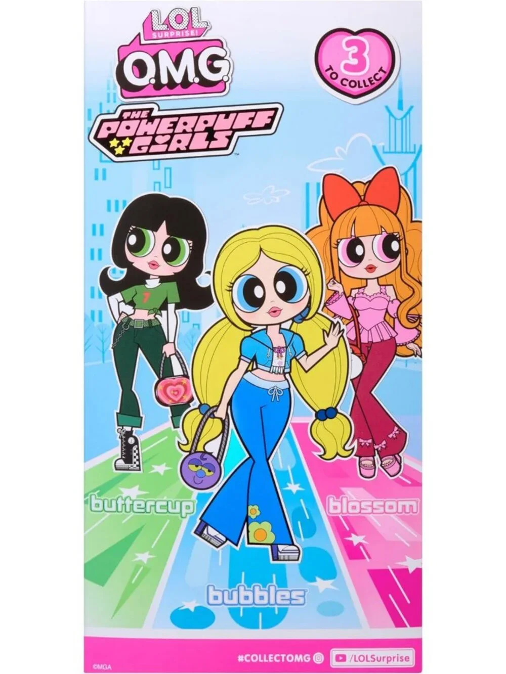 Powerpuff Girls Bubbles Doll - Fun Collectible, Fashionable & Playful Toy